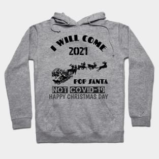 Pop santa happy Christmas day Hoodie